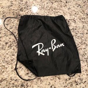 Ray-Ban Draw String Bag Backpack Tote Bag